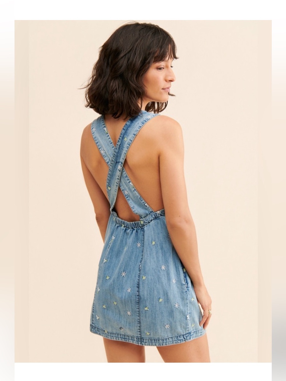 Free People Corinne Denim Dress - Picture 4 of 4